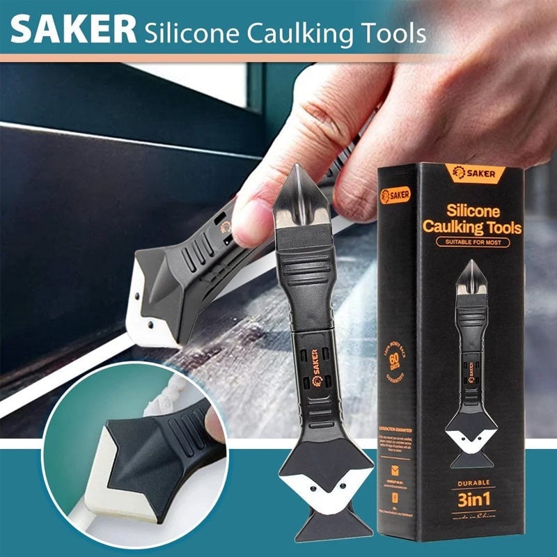 Professional Sealant Finishing Kit for Home Improvement - SAKER® Silicone Caulking Tools