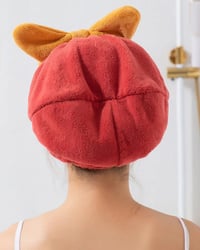Super saugfähiges Haarhandtuch für nasses Haar