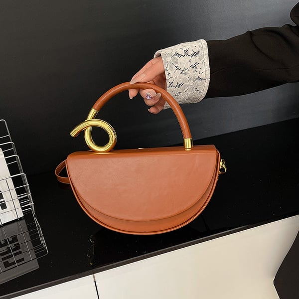 Women's Fashionable Solid Color Handbag