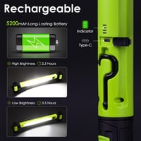 Sakerplus Rechargeable Magnetic Underhood Work Light