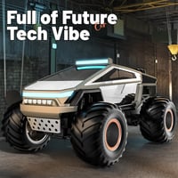 Sakerplus® Remote Control Monster Truck Toy