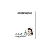Geestige vrouwen sticky notes