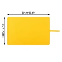 Extra Large Kitchen Tools Silicone Roll-Up Pastry Mat With Measurements